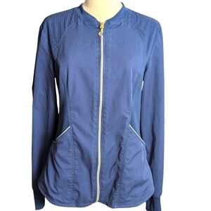 Cherokee Luxe Sport Scrub Jacket Size Small